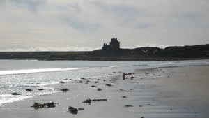 Beautiful beaches in Caithness - Reiss Beach and Ackergill Tower