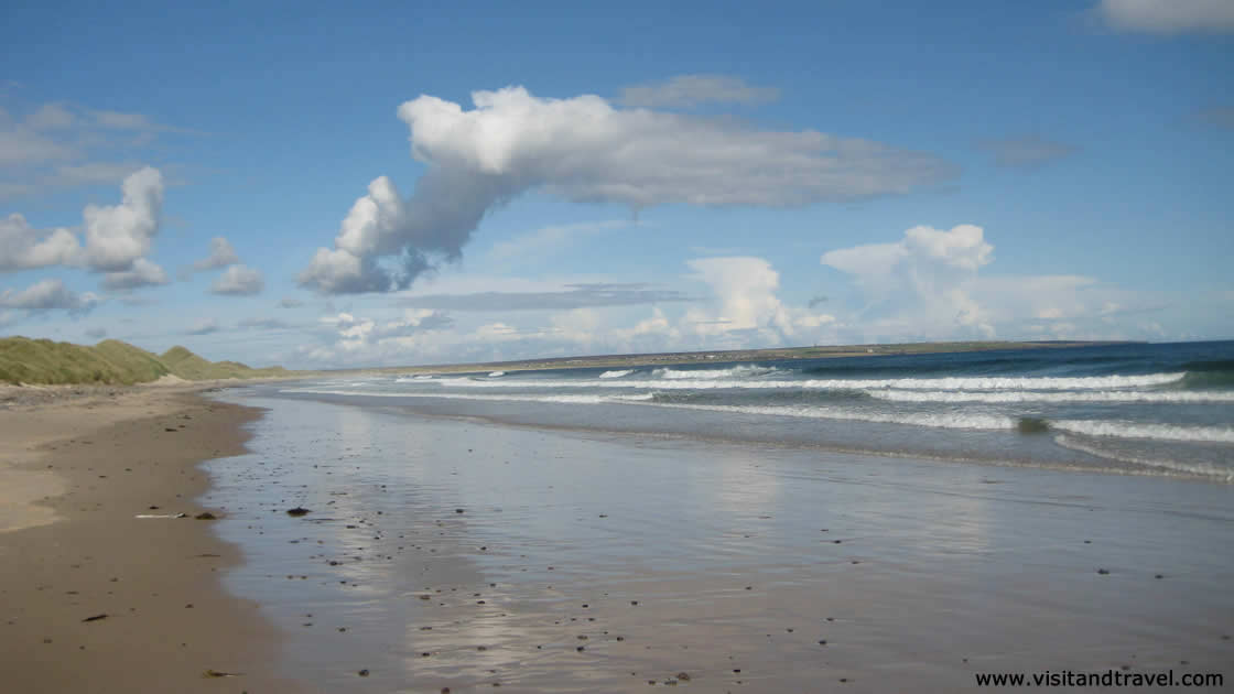 Scotland beaches - Reiss and Keiss beach in Caithness